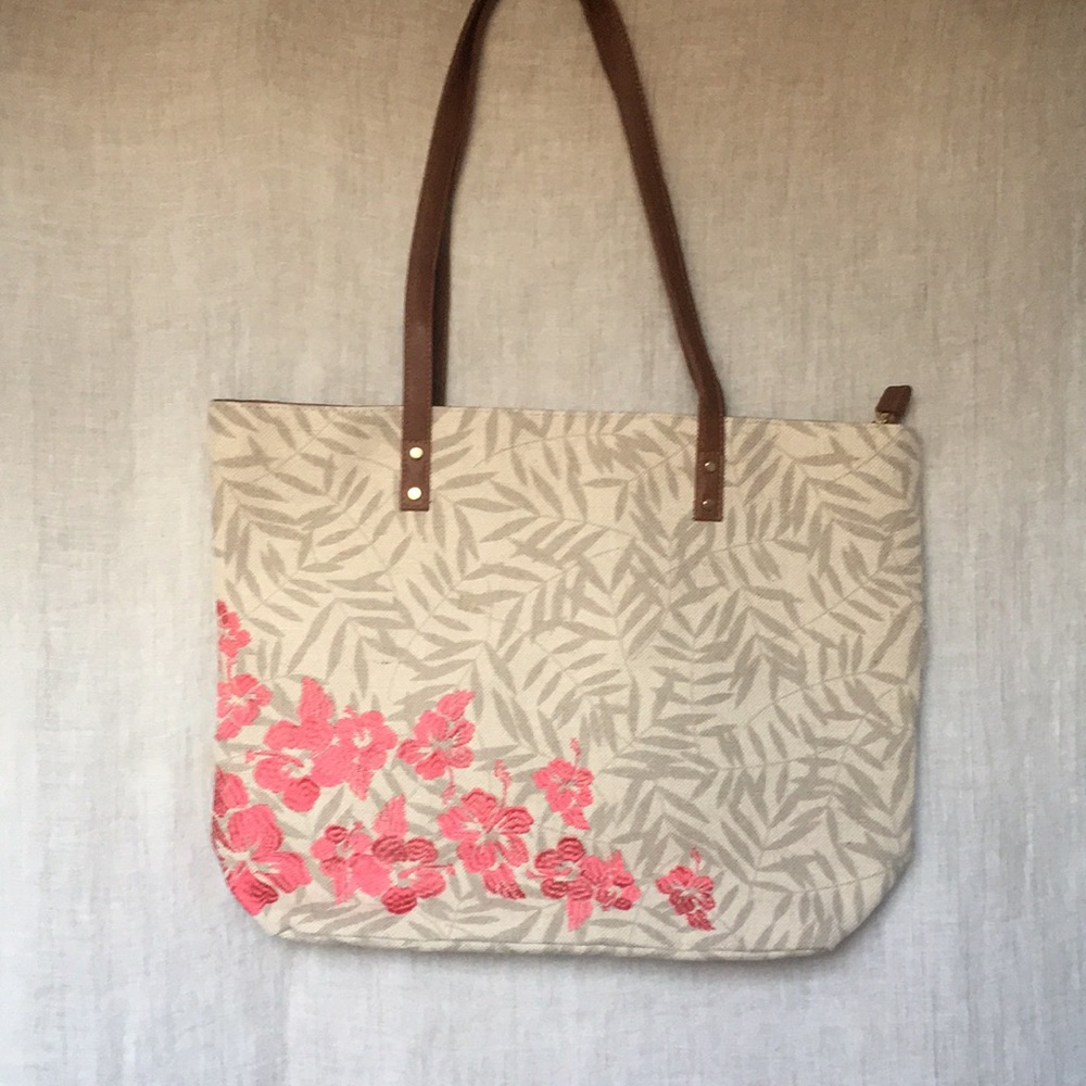 Linen Tote Bag- no brand.  New- never used